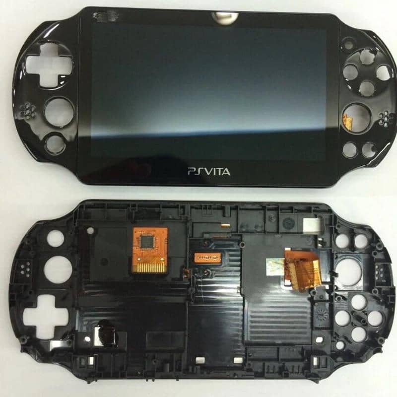 Sony Playstation PS Vita PCH-1001 Handheld good System -Black OLED Screen